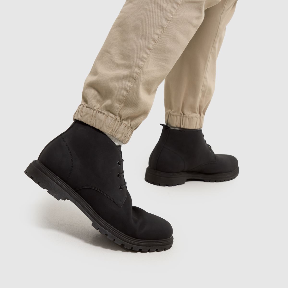 Schuh Wide Fit Grayson csizma fekete színben