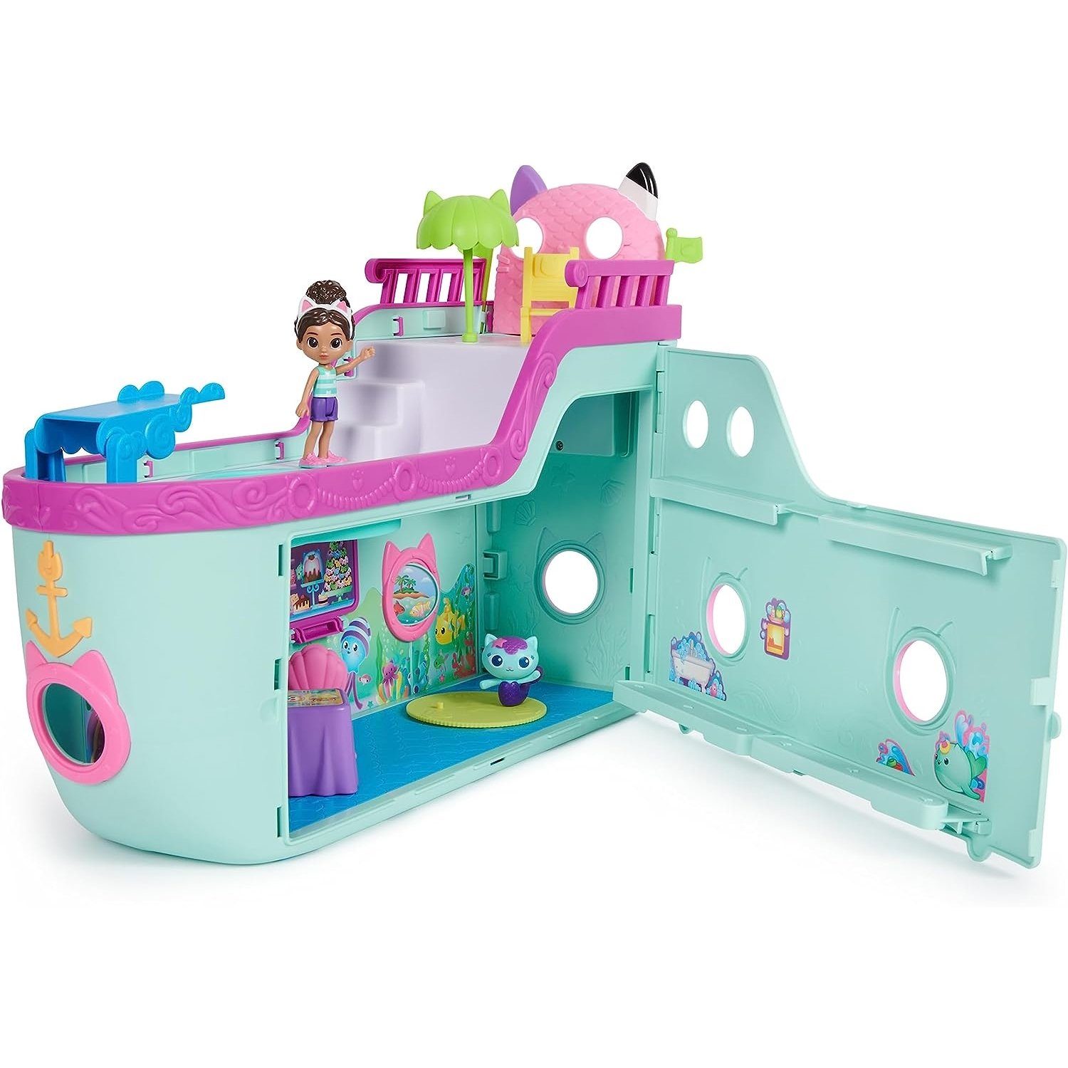 Spin Master Spielfigur 6068572 Gabby's Dollhouse Kreuzfahrtschiff