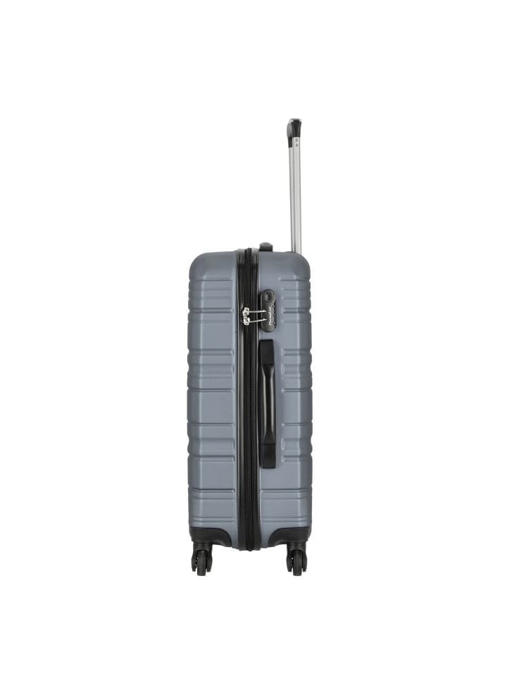 Check.In Paradise 4 Rollen Kofferset 3-teilig in silber günstig kaufen onesize