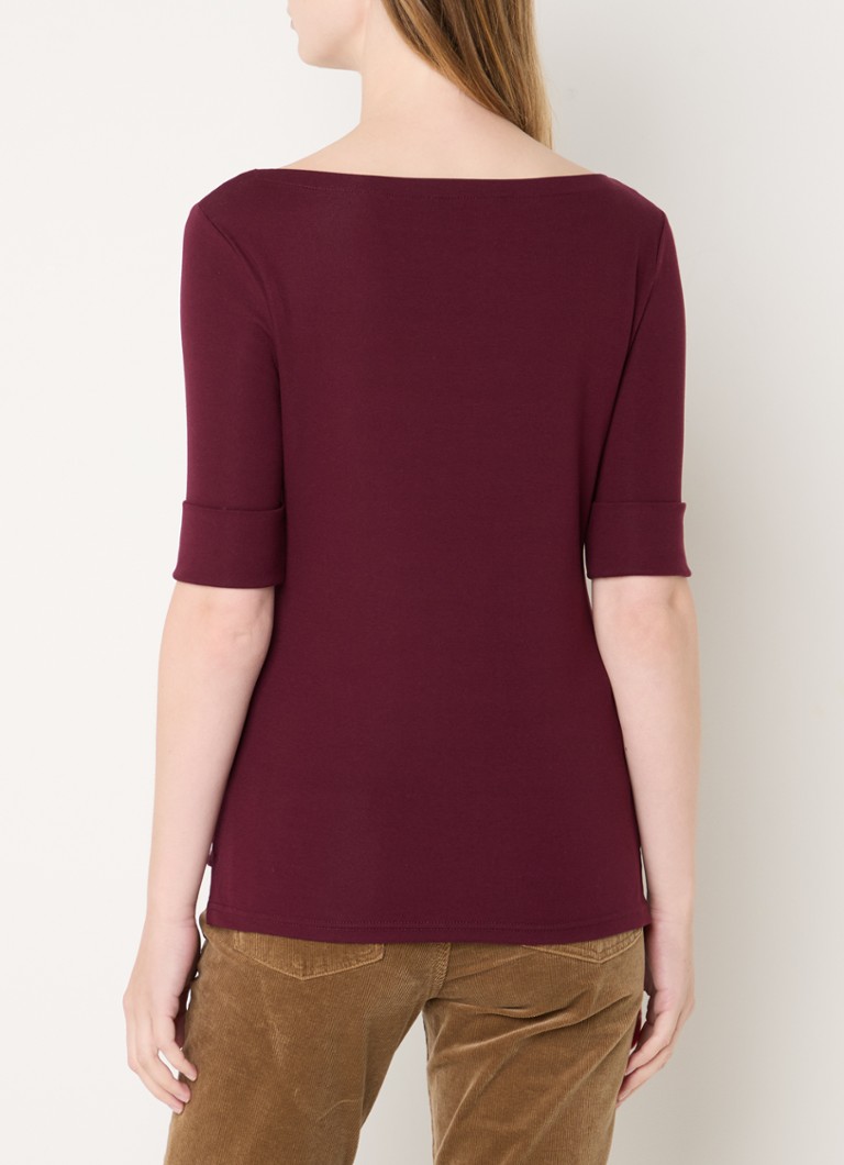 Ralph Lauren top with boat neckline