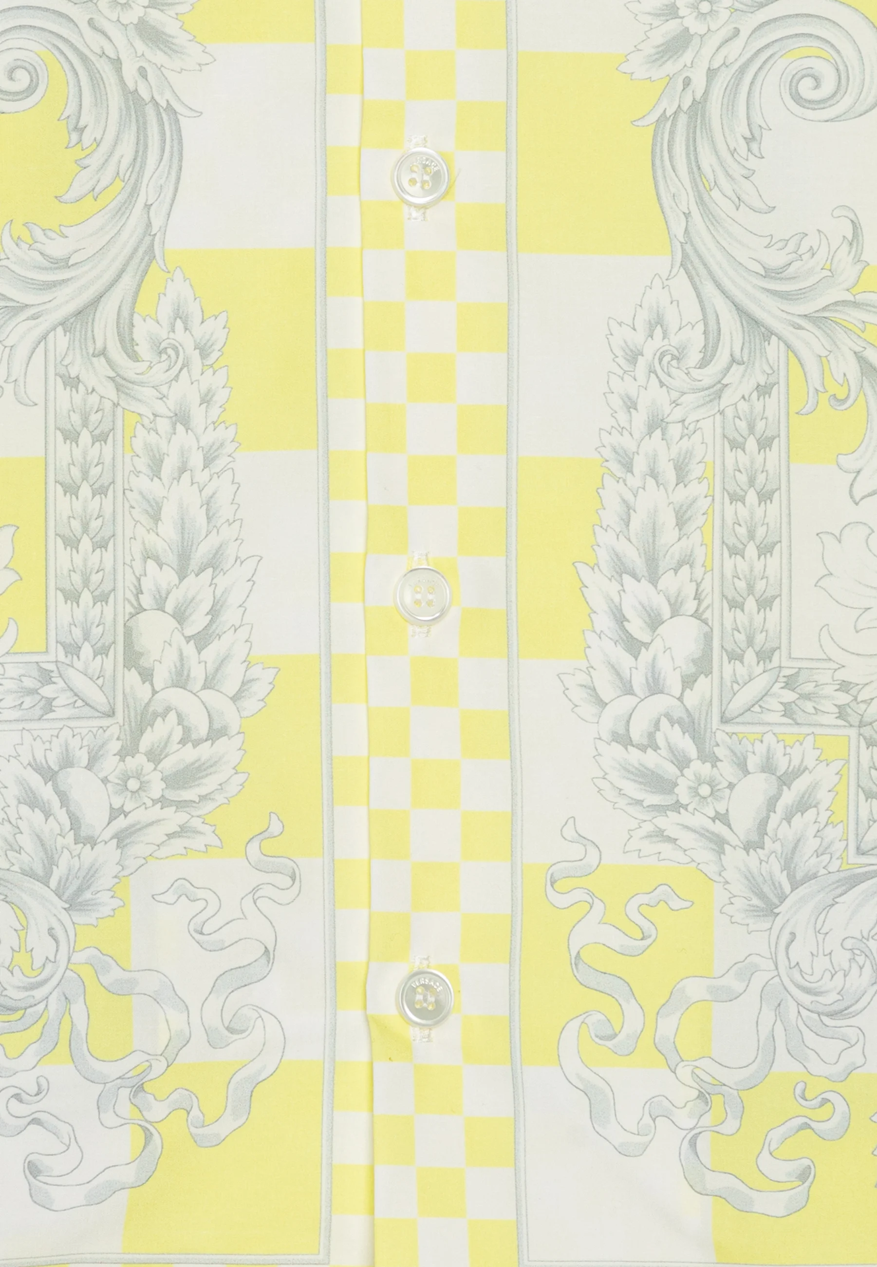 Camisa informal cápsula Versace FASHION SHOW Barocco Damier - Camisa