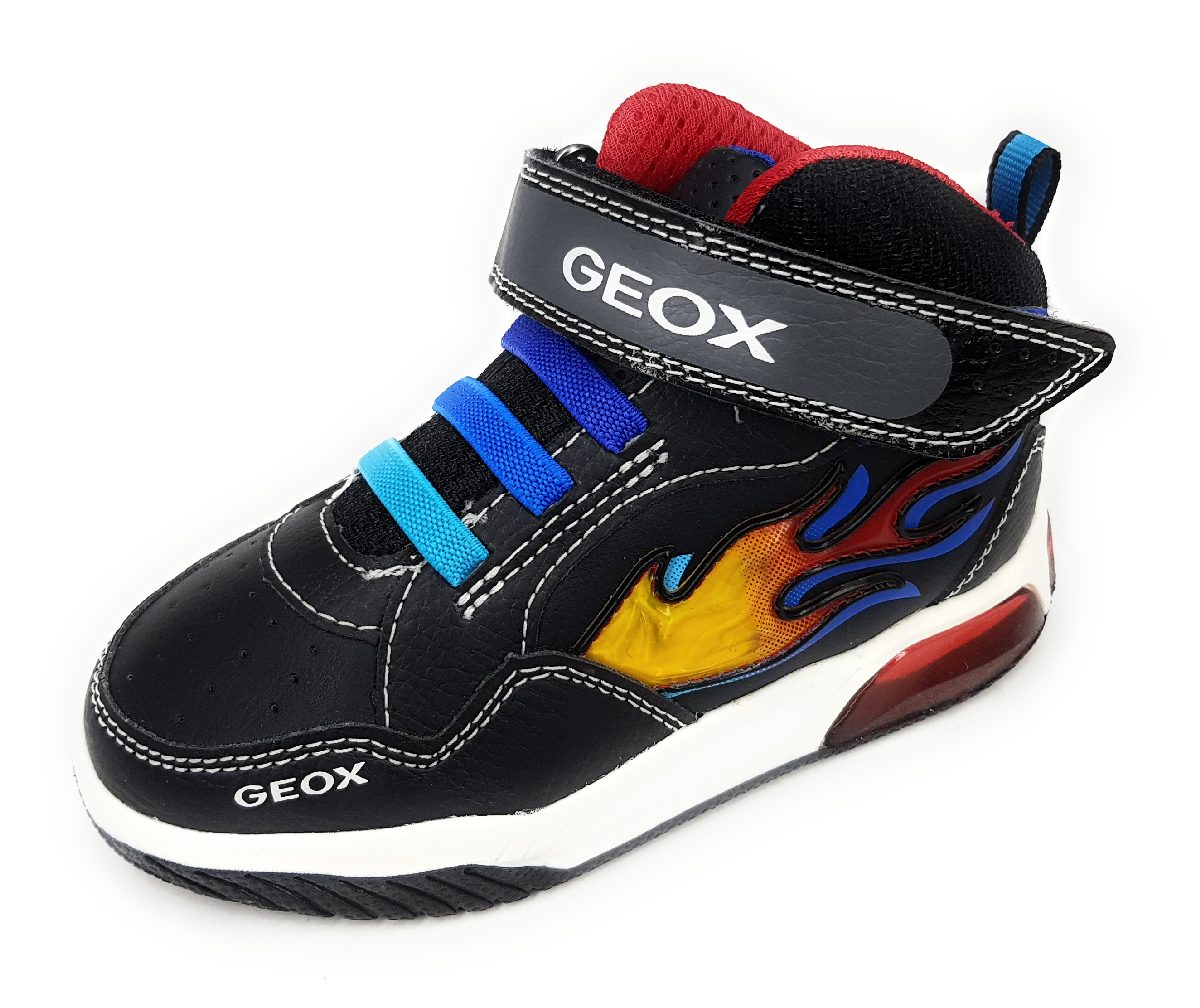 Geox Inek J269CA-0BU11/C0048 Schwarz C0048 black/ red