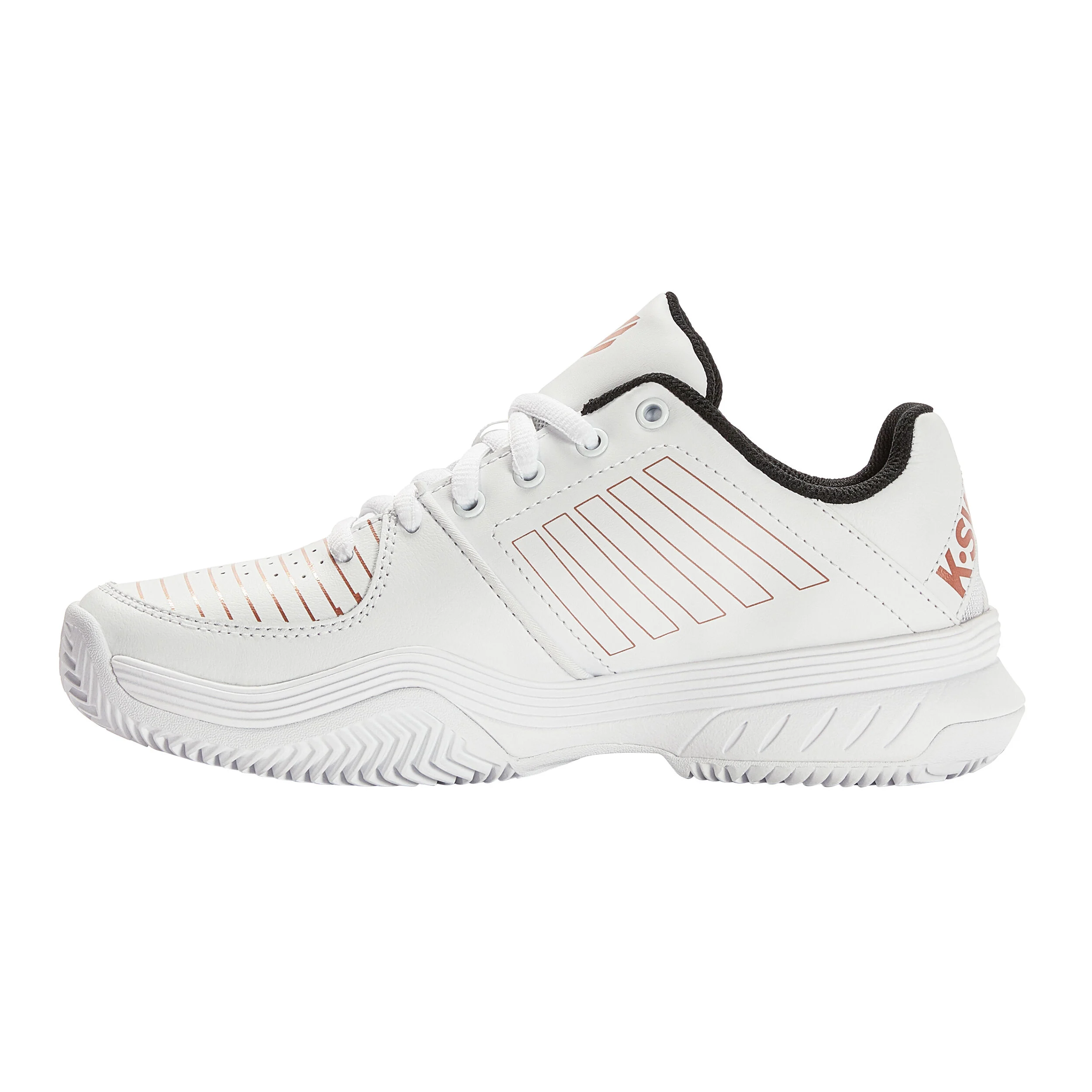 Court Express Sandplatzschuh Damen - Weiß, Schwarz