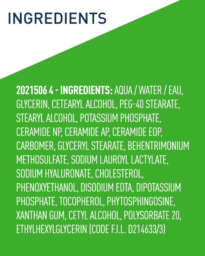 Nettoyant visage hydratant Nettoyant hydratant pour peaux normales à sèches