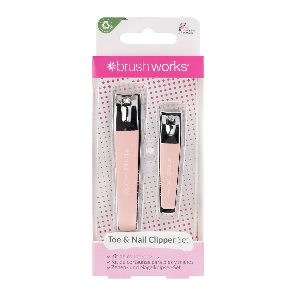 Brushworks Set de coupe ongles mains et pieds Accessoire Manucure