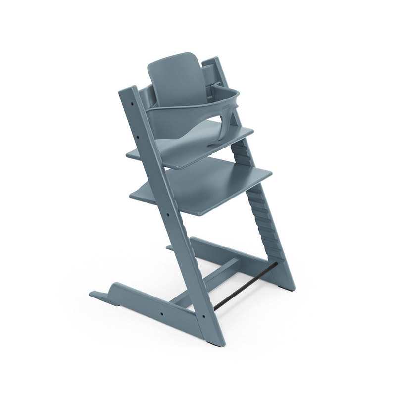 Kit baby set pour chaise haute Tripp Trapp bleu Fjord Stokke