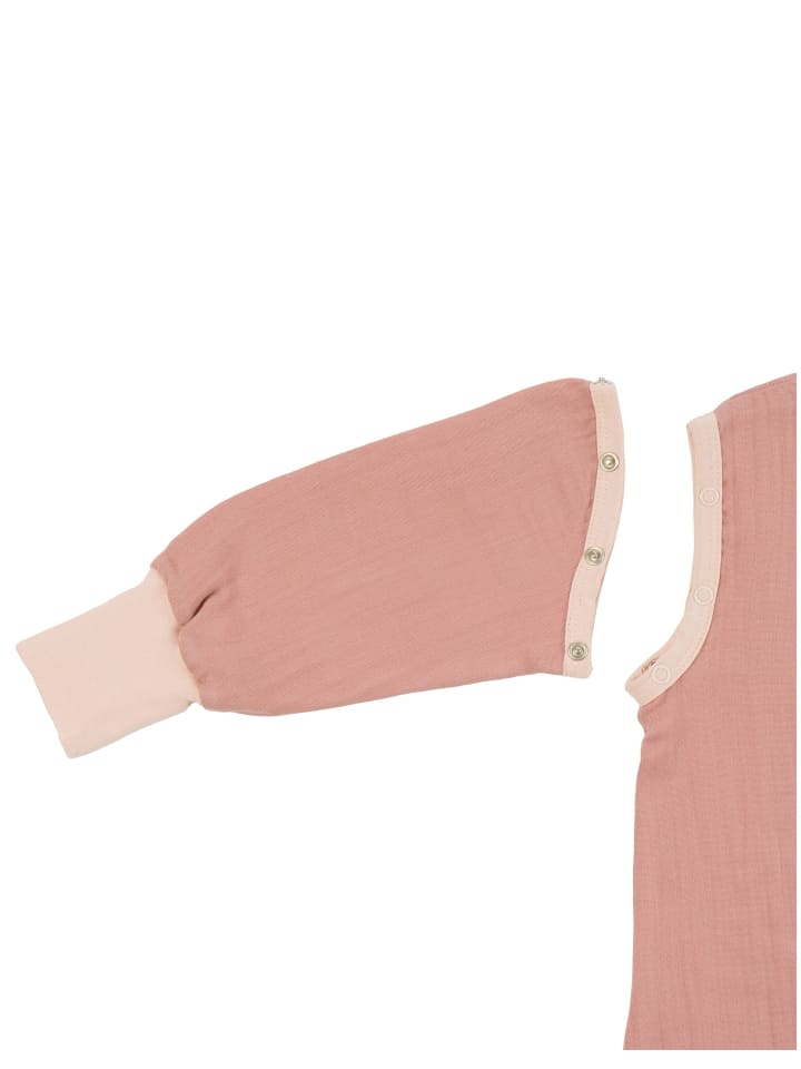 Mababu Schlafsack 0.5 TOG aus Bio-Baumwolle Musselin in dusty rose günstig kaufen