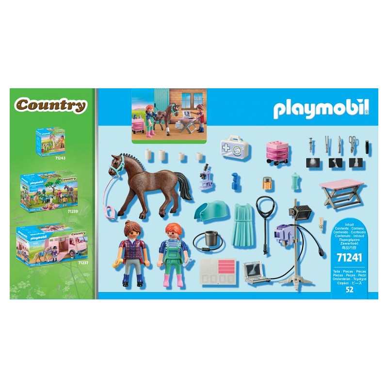 71241 Vétérinaire équin Playmobil Country