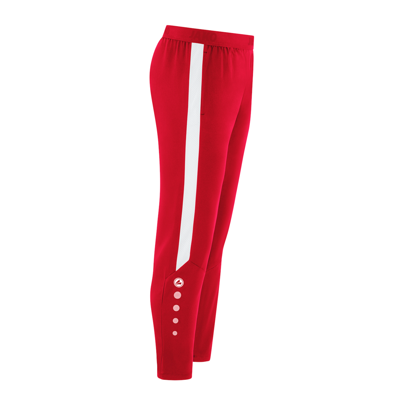 JAKO Power Freizeithose Rot Weiss F105