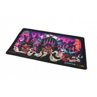 UP - Magic: The Gathering Kamigawa Neon Dynasty Black Stitched Playmat