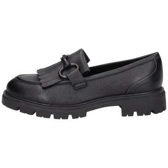 Marco Tozzi Slipper in schwarz