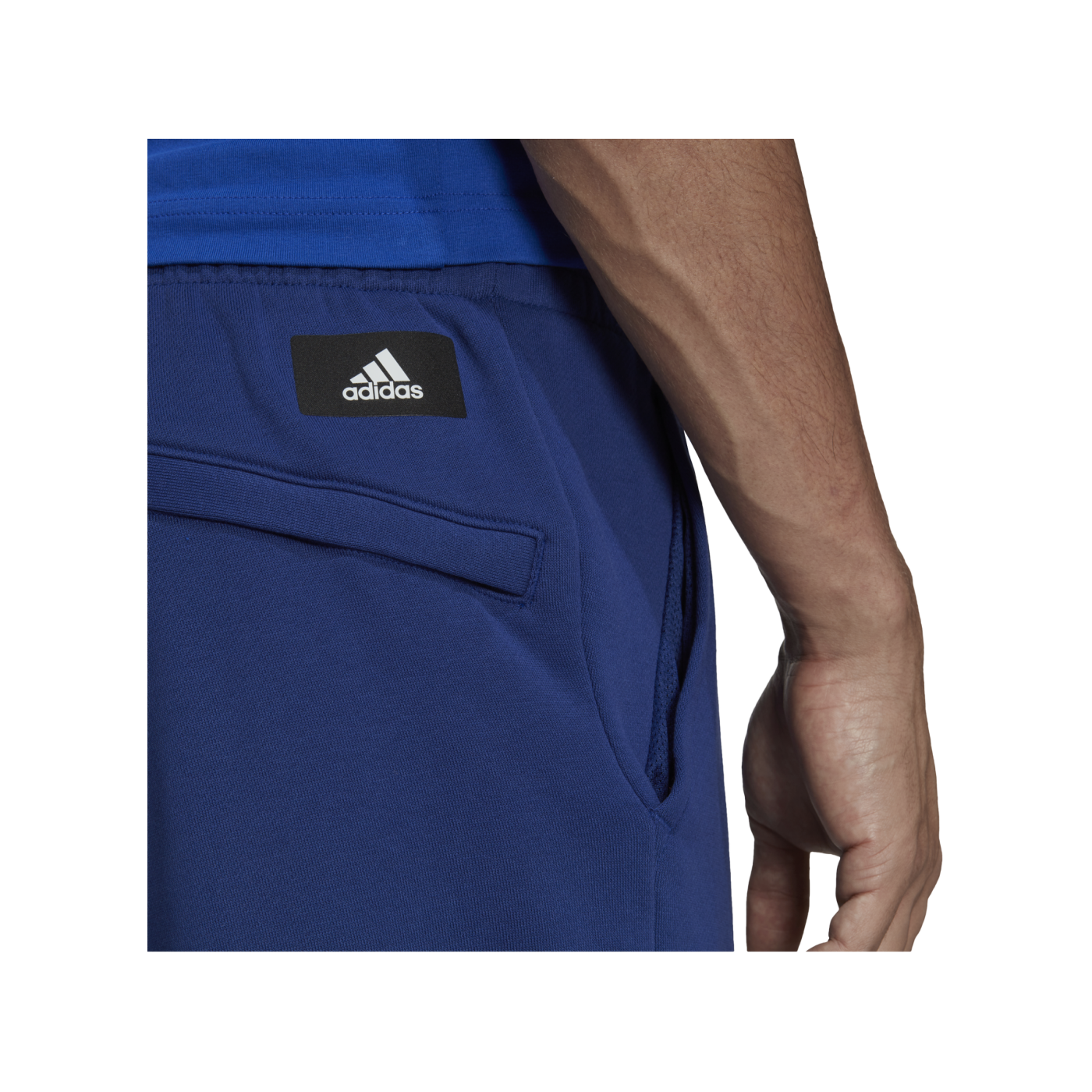 adidas 3B Jogginghose Blau Weiss