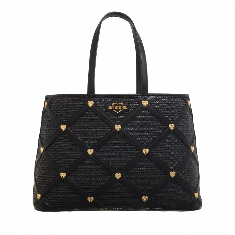Love Moschino - Love Moschino Shoulder Bags Textil Black - schwarz