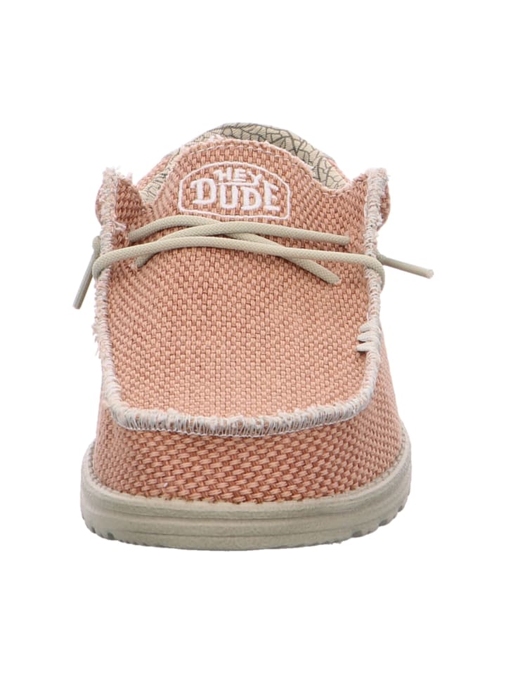 Hey Dude Mokassin Schnürschuhe in Orange günstig kaufen 41