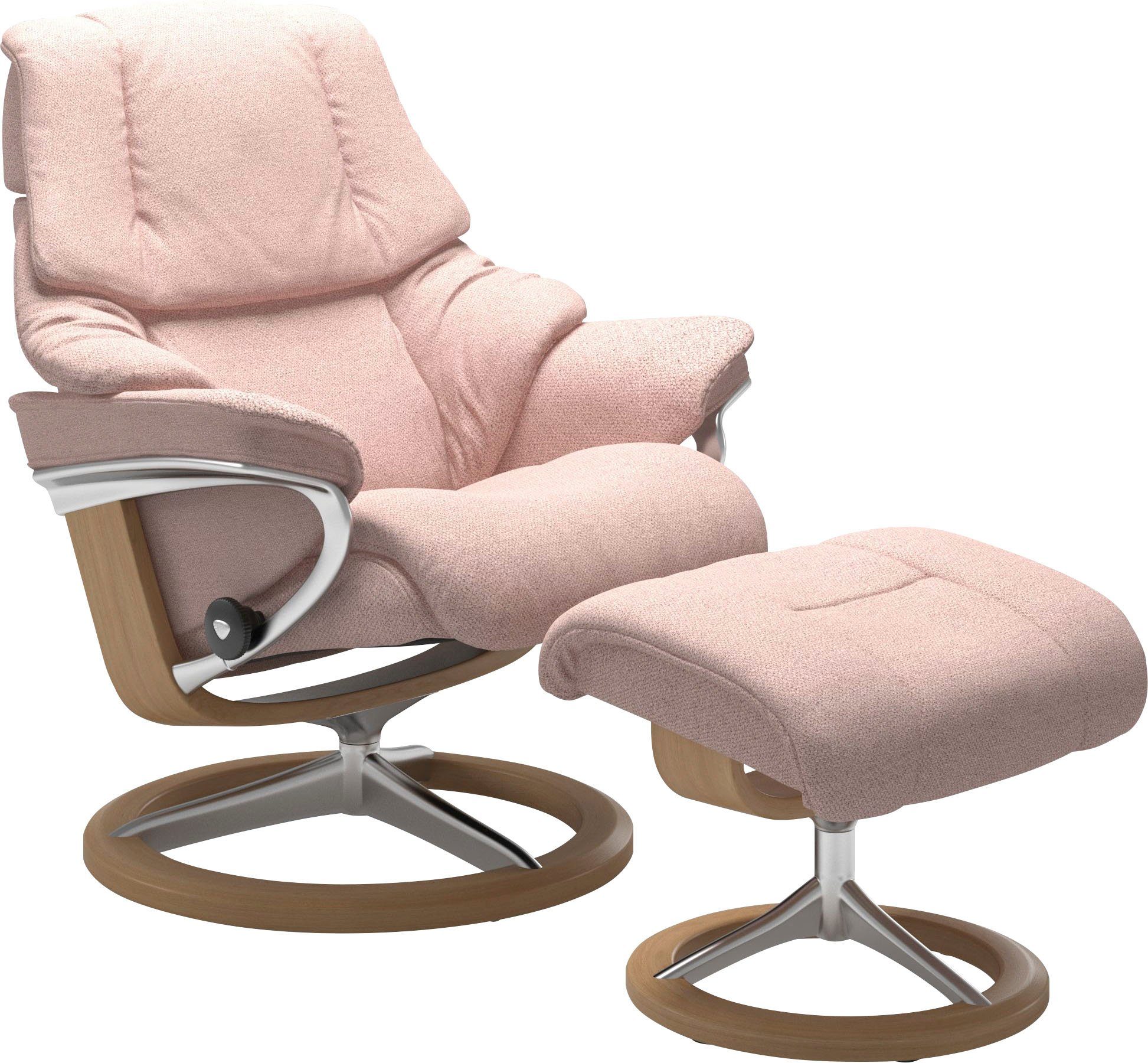 Stressless® Relaxsessel Reno, mit Signature Base, Größe S, M & L, Gestell Eiche