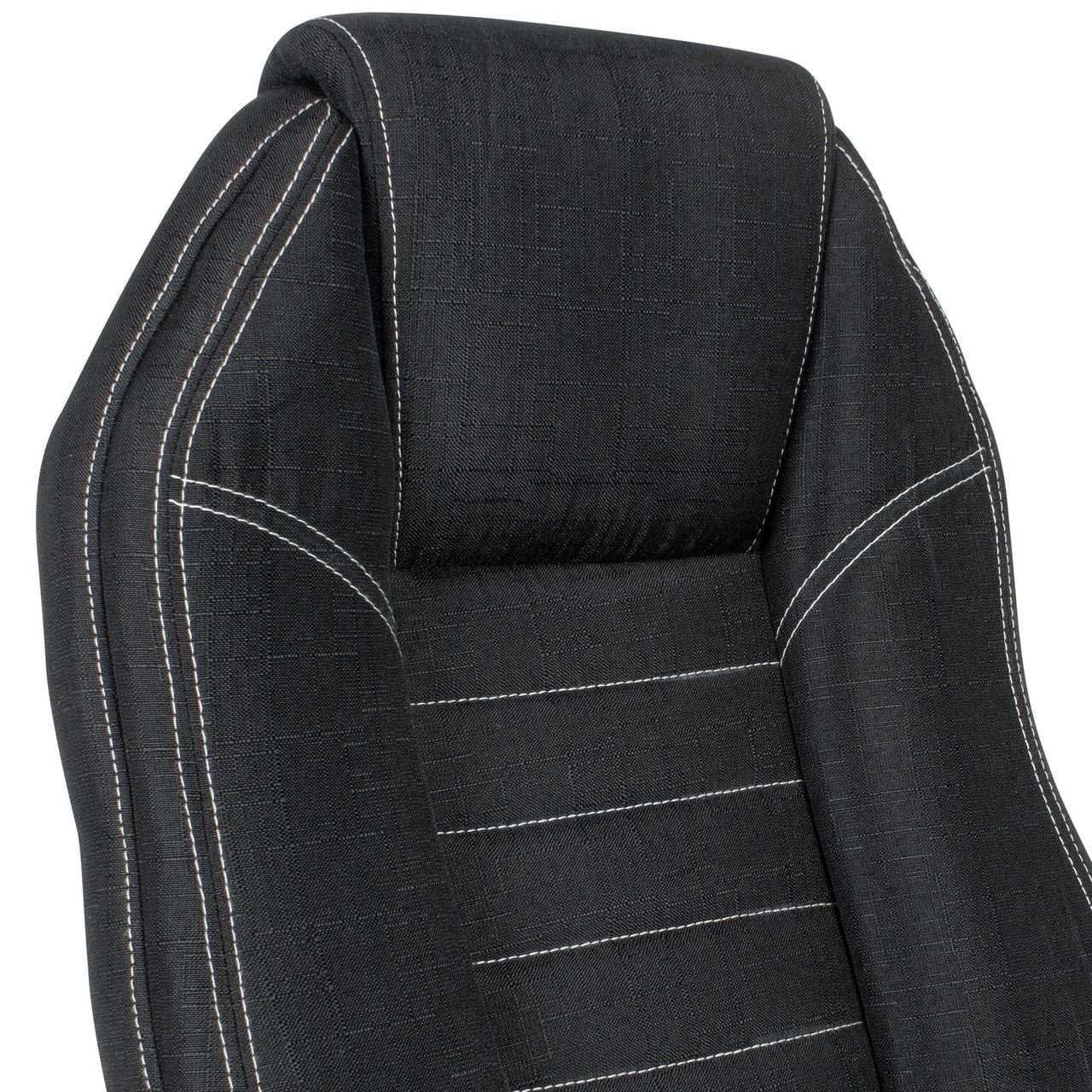 Amstyle Drehstuhl 122 x 69 x 65 cm Schwarz