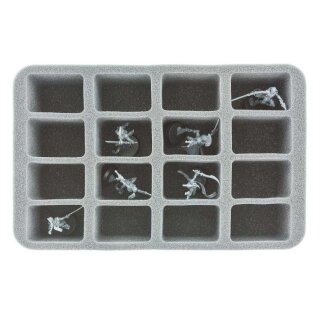 Feldherr 70 mm Half-Size Schaumstoffeinlage mit 16 Fächern