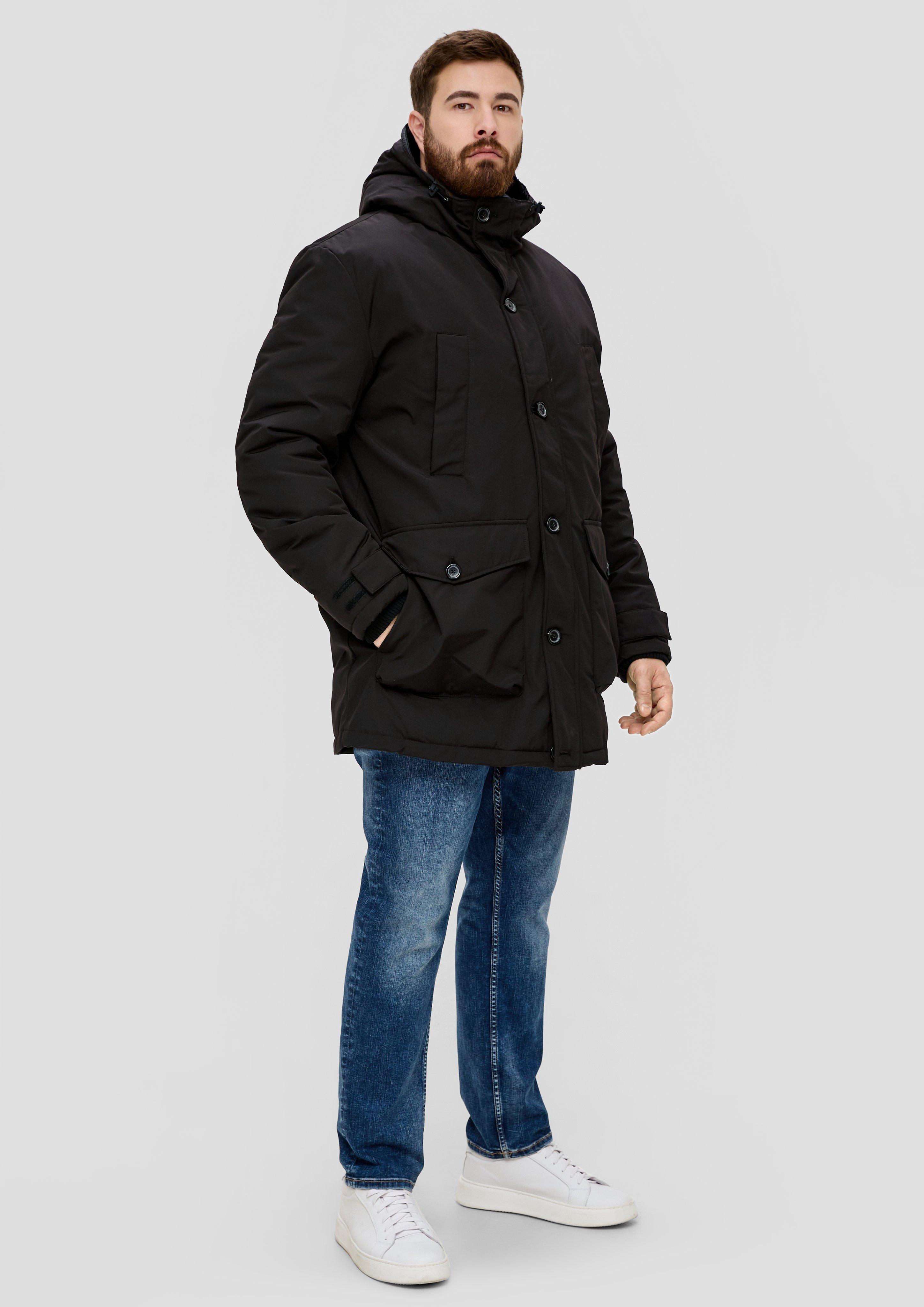 Wattierter Parka mit vielen Taschen  2137170-9999