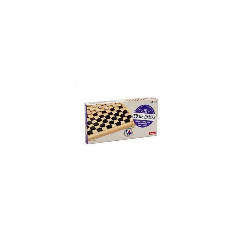 Jeu de dames pliant en bois
