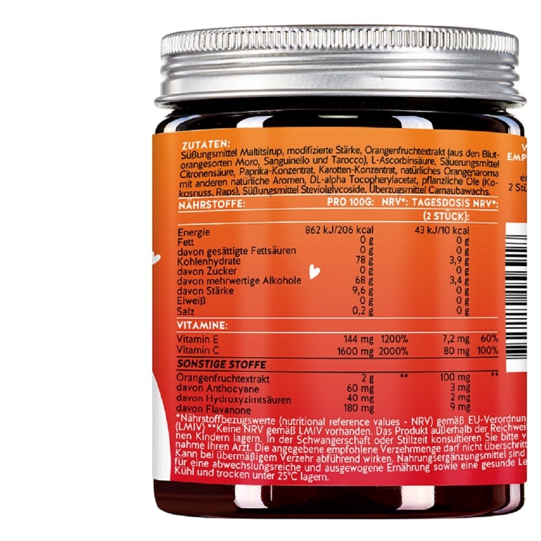 Beach Guard Sun Vitamins mit RED ORANGE COMPLEX ™