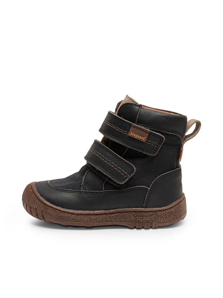 bisgaard Leder-Boots in Dunkelblau günstig kaufen