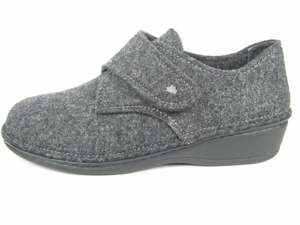 FINN COMFORT Hausschuhe grau