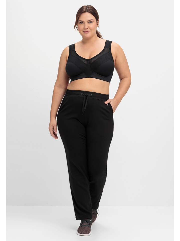 sheego Sport-BH in schwarz günstig kaufen