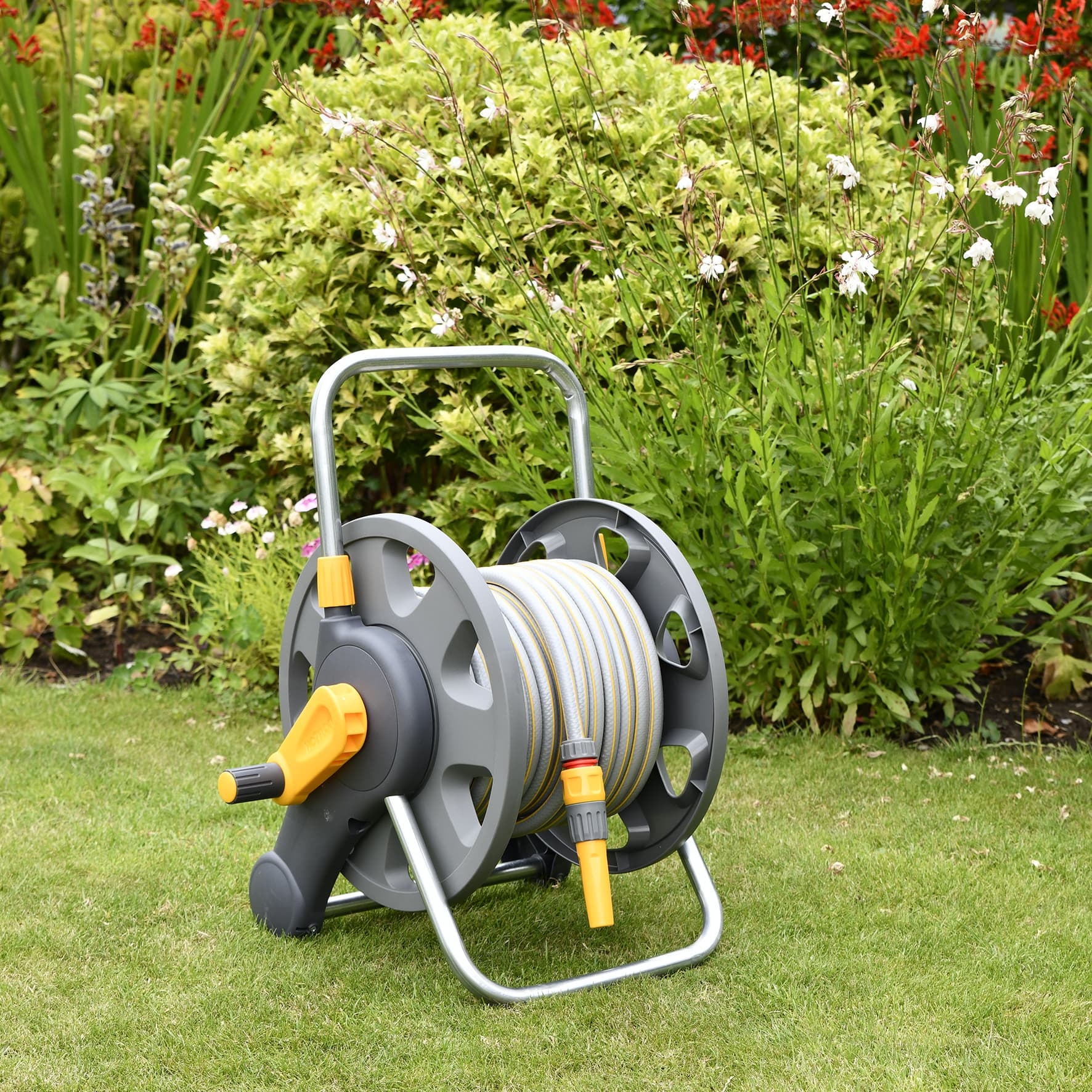 Hozelock 2431R0000 Hose Reel + 25 m Hose