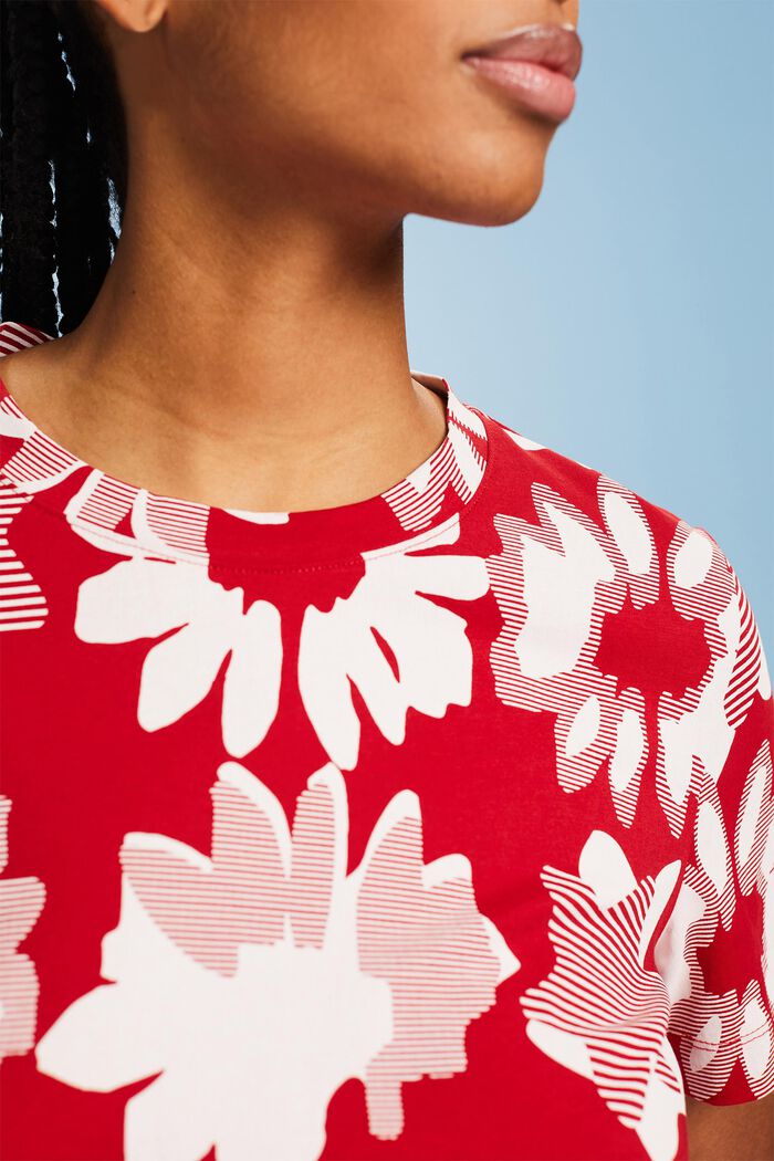 T-Shirt mit Rundhalsausschnitt und Print