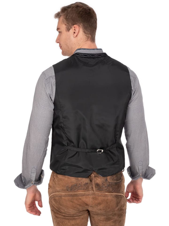 Gipfelstürmer Weste 423001-3167 in anthrazit günstig kaufen