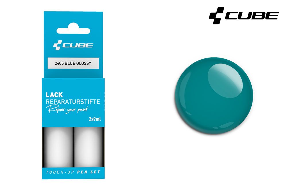 Cube Lackreparaturstift Set BLUE glossy kaufen | Bike-Discount