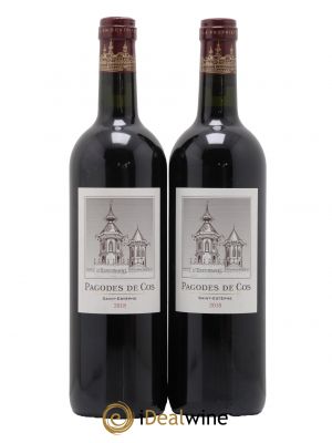 Les Pagodes de Cos Second Vin  2018 - Lot de 2 Bouteilles