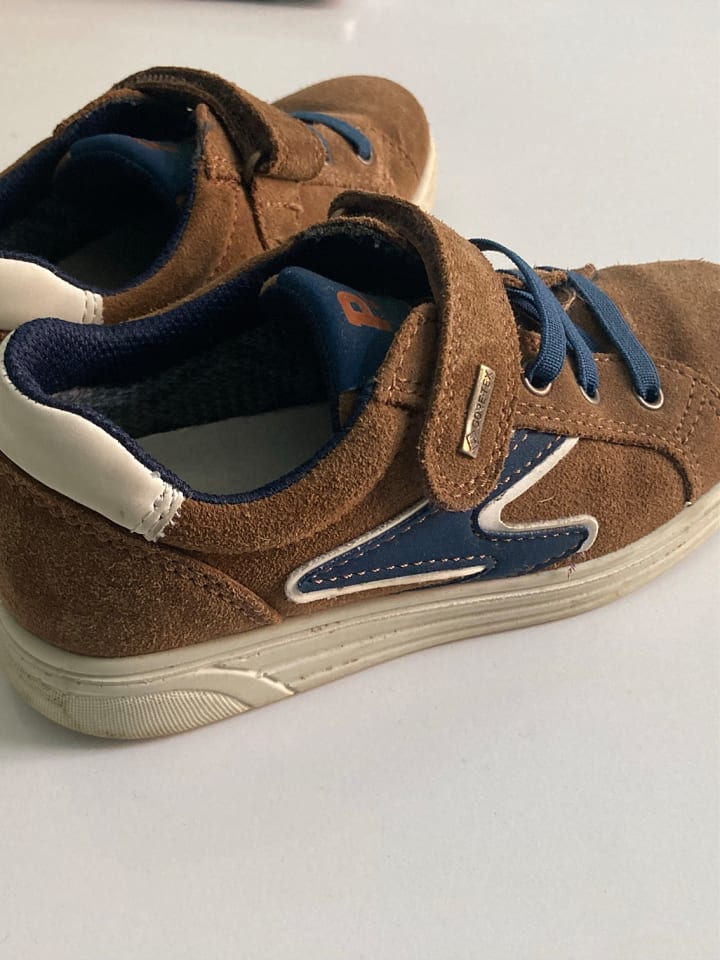 Primigi Leder-Sneakers in Braun günstig kaufen 30