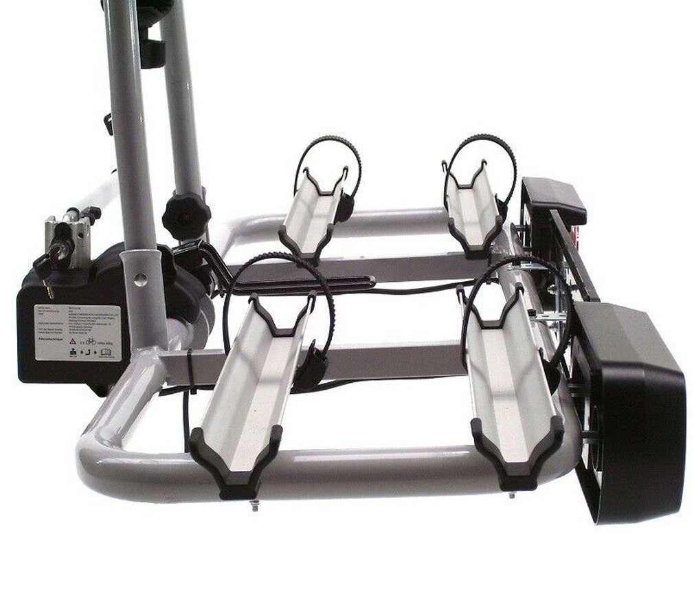 Apex Heckfahrradträger Fahrradträger für 2 ebikes Fahrräder 60kg Heckträger Anhängerkupplung abklappbar