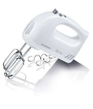 SEVERIN Handmixer HM 3820 300 W Edelstahl, Kunststoff Weiß