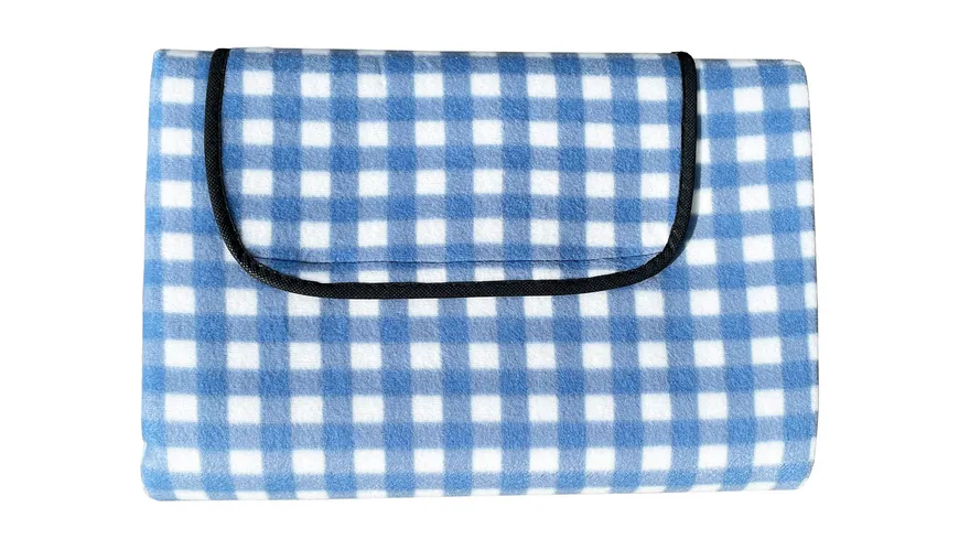 TRENDSHOP Picknickdecke Fleece kariert