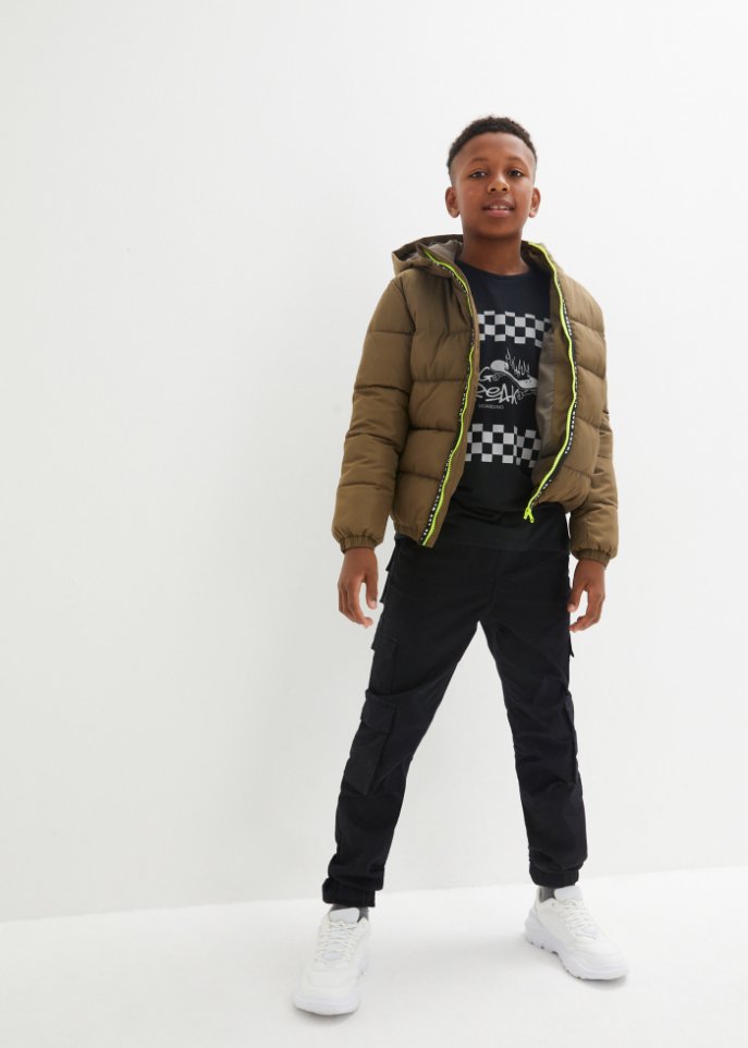 Jungen sportliche Winterjacke