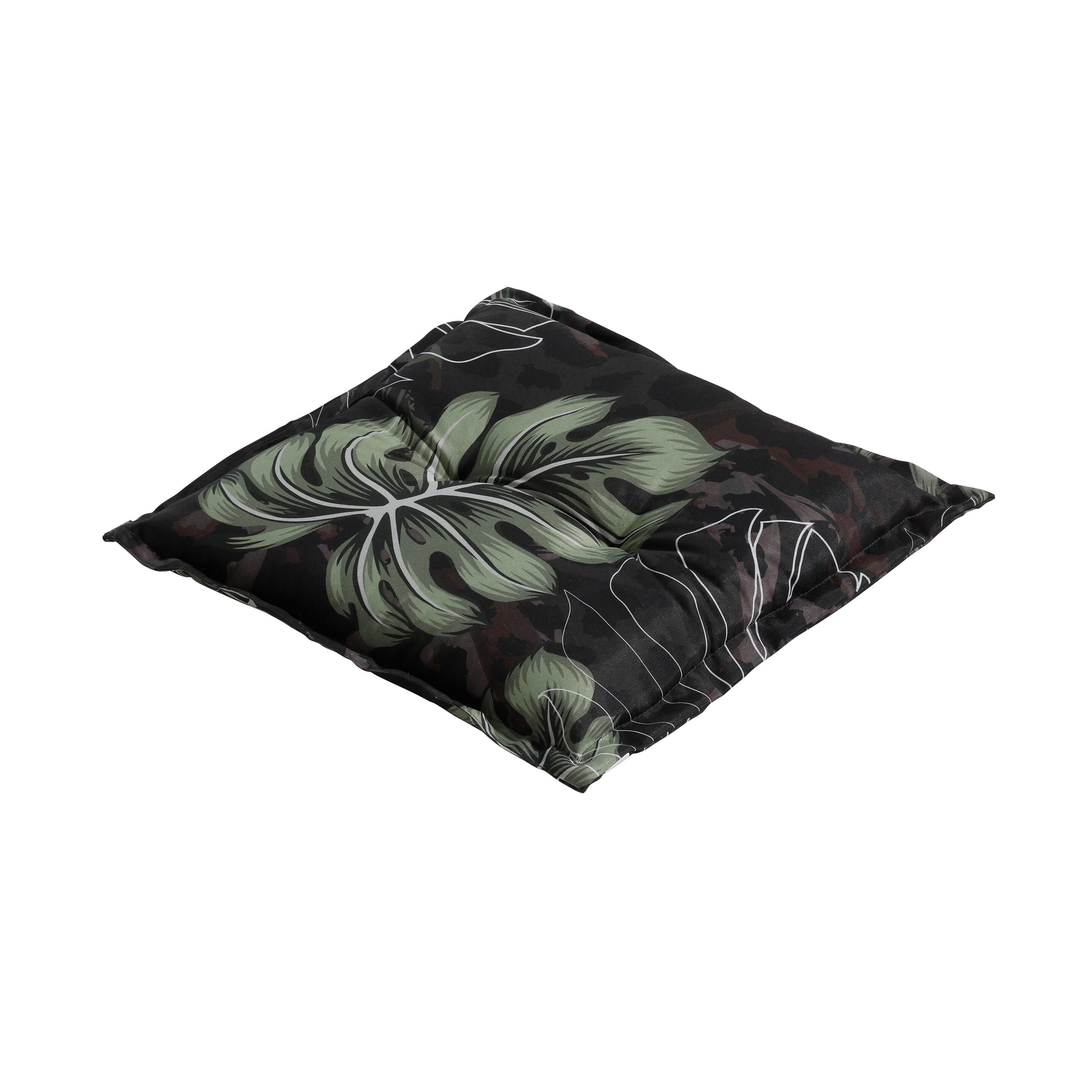 Madison Hocker Elvira 50x50 Schwarz Sitzkissen
