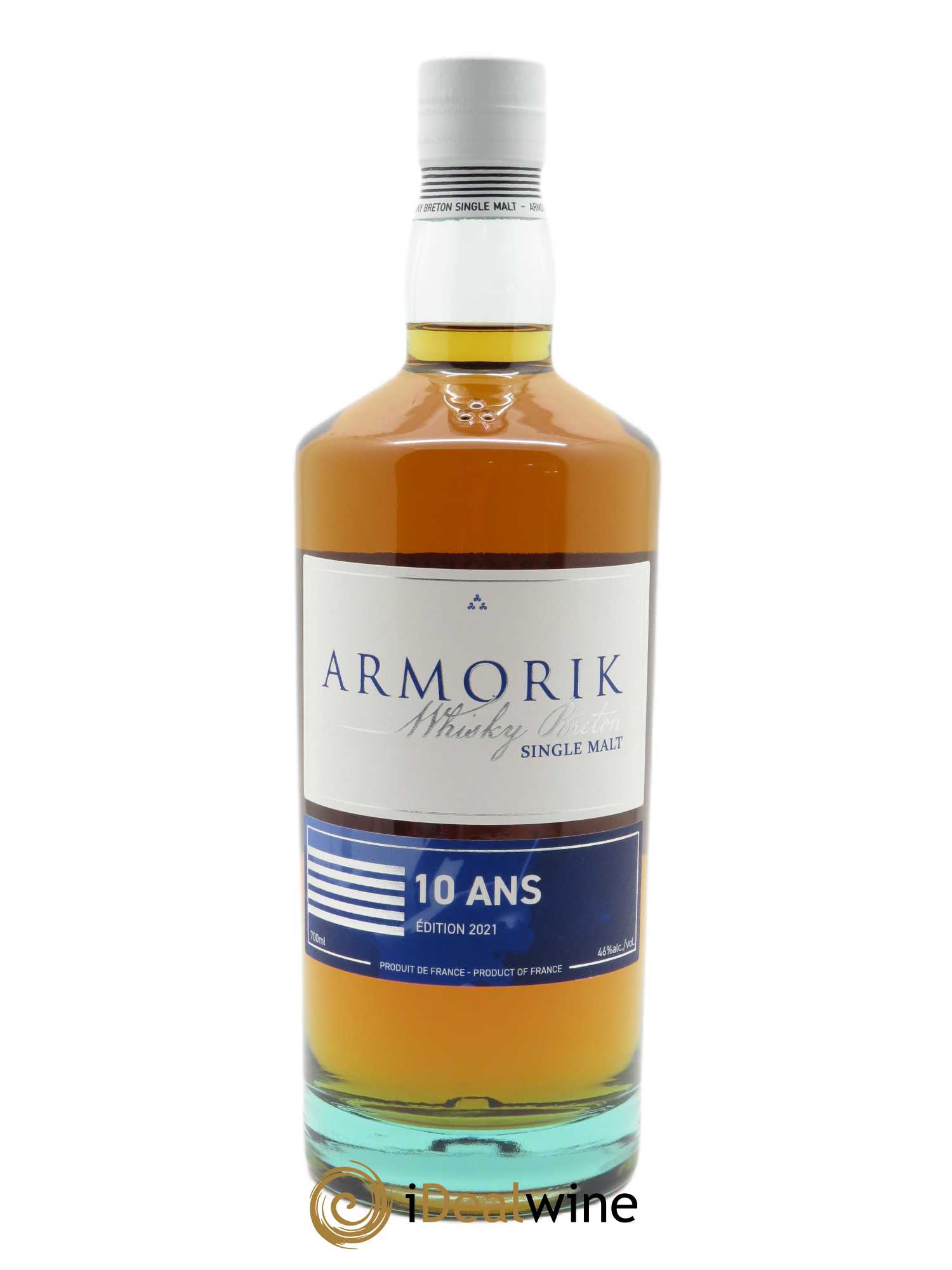 Whisky Armorik 10 ans Edition 2021 (70 cl)  - Lot de 1 Bouteille
