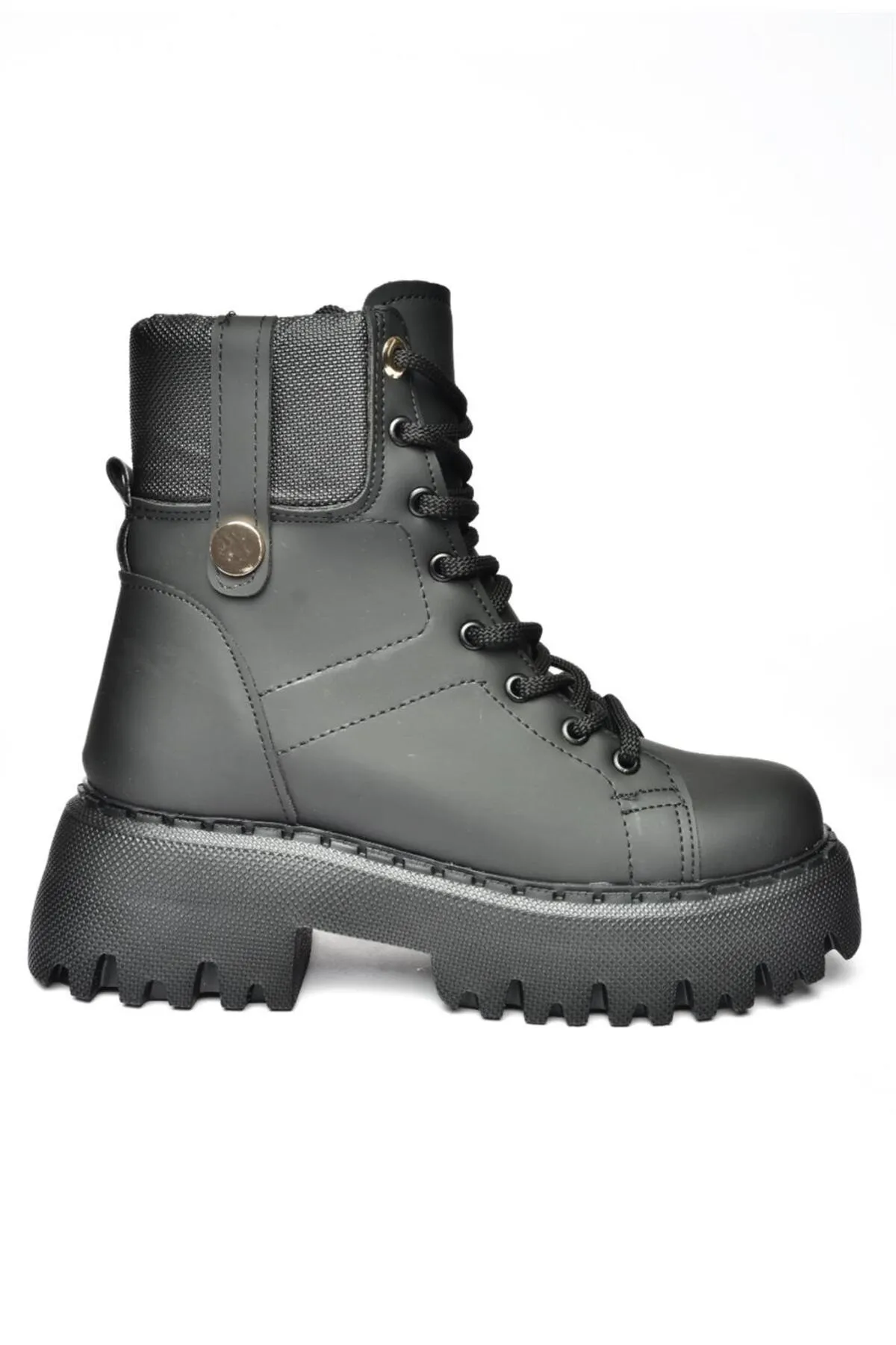 Fox Shoes  R973970109 Schwarze Damen-Damenstiefel mit dicker Sohle