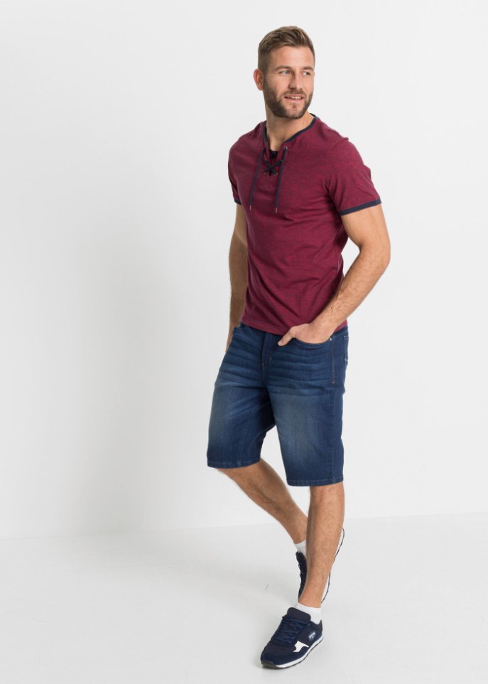 T-Shirt mit Schnürung