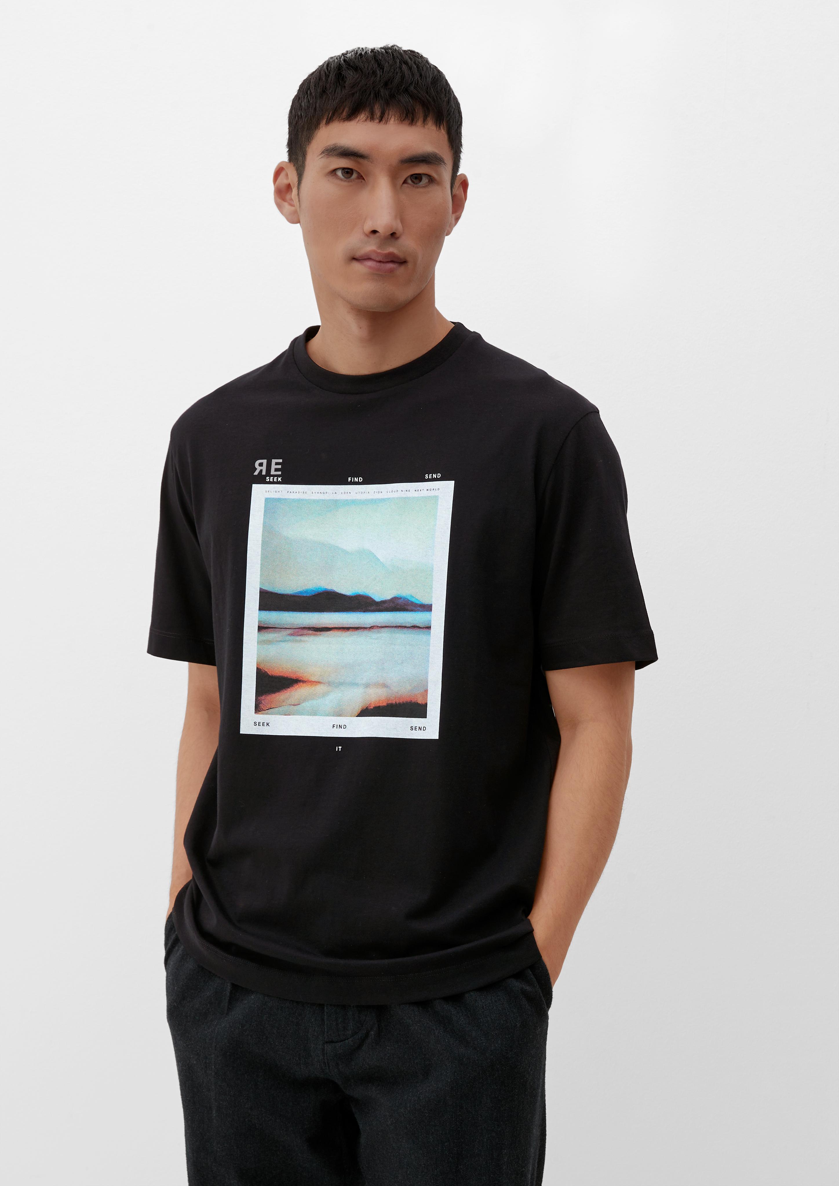 Jerseyshirt mit reflektierendem Artwork  2125683-99D1