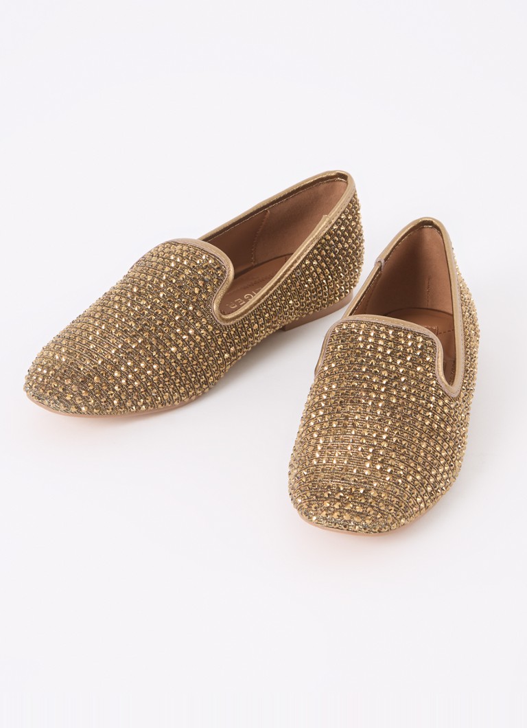 Scarpe slip-on Kensington di Kurt Geiger con strass