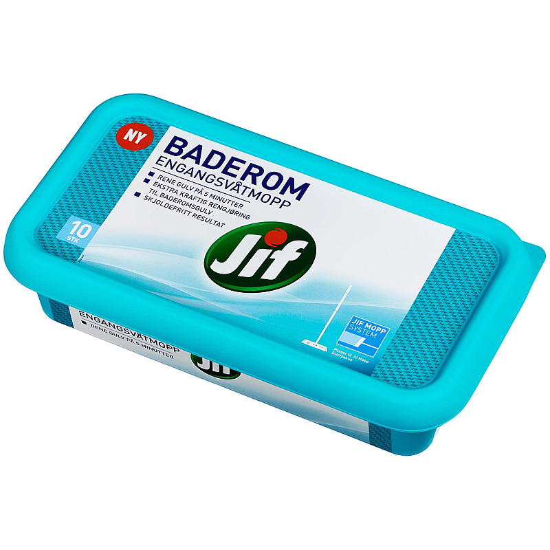 Jif Engangsmopp 10-pk Jif Baderom