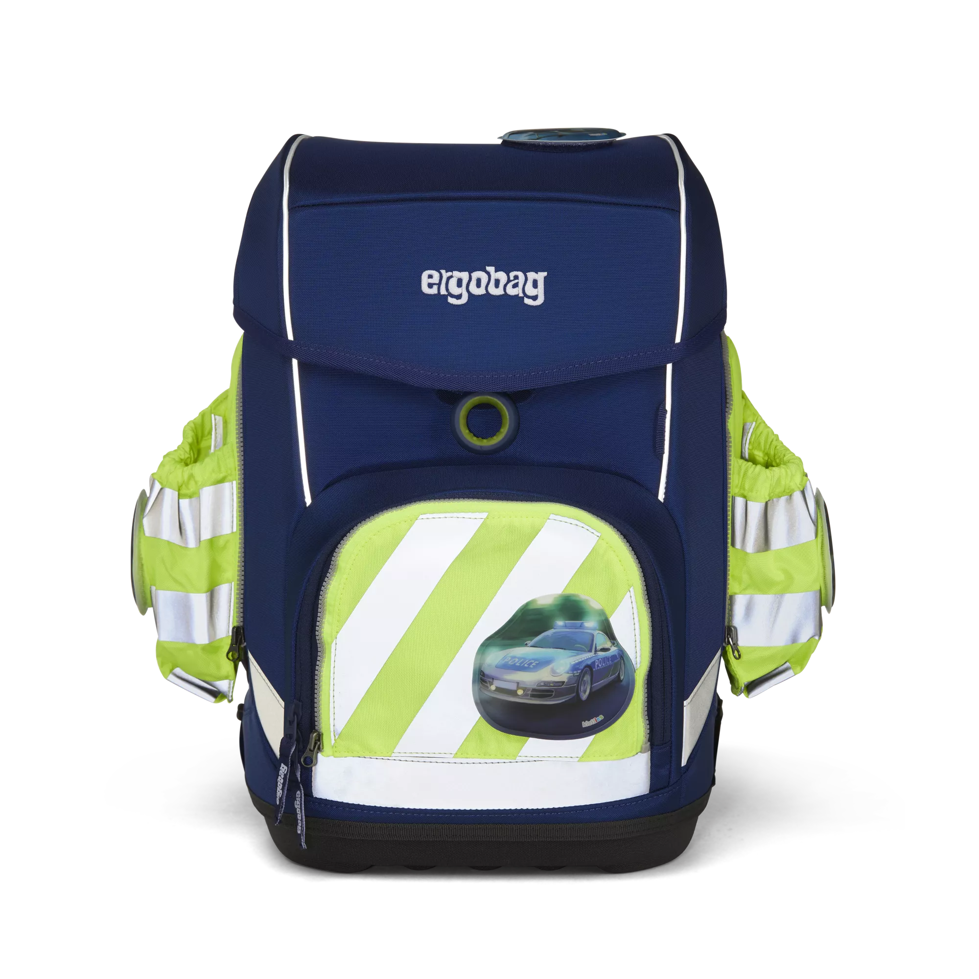ergobag Seitentaschen Zip-Set mit Reflektorstreifen Gelb