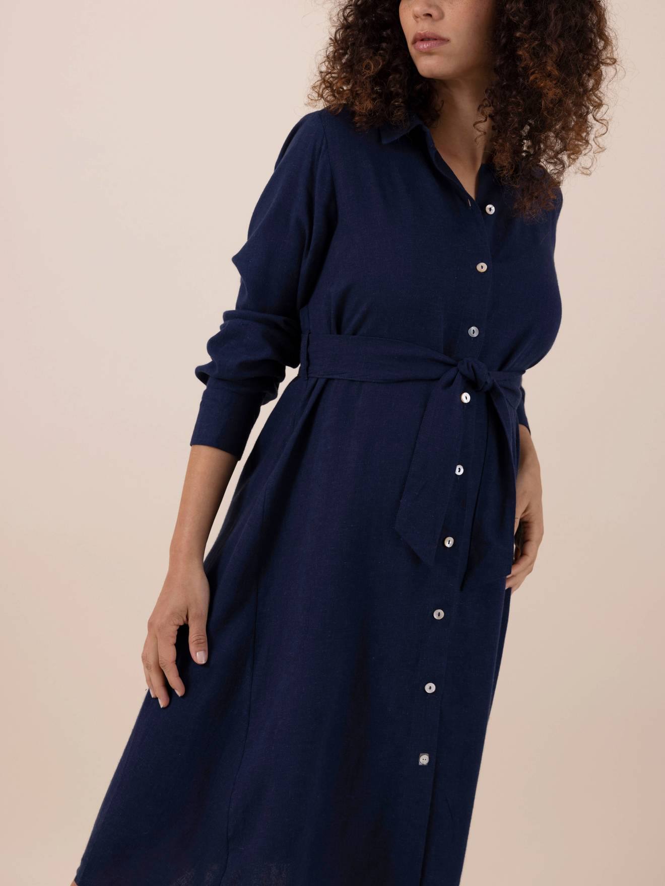 Envie de Fraise Kleid für Schwangerschaft & Stillzeit AINA ENVIE DE FRAISE - marine