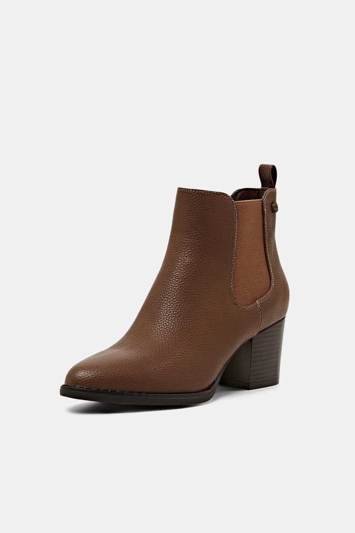 Boots aus veganem Leder
