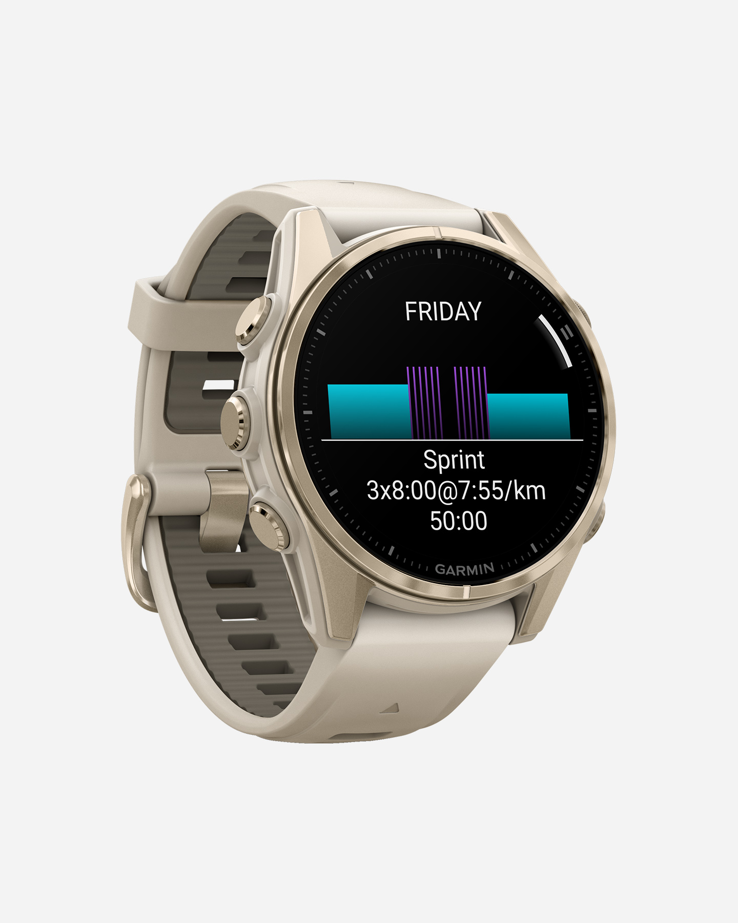 Garmin Fenix 8 Amoled 43mm Sapphire Multifunction Watch 010-02903-11