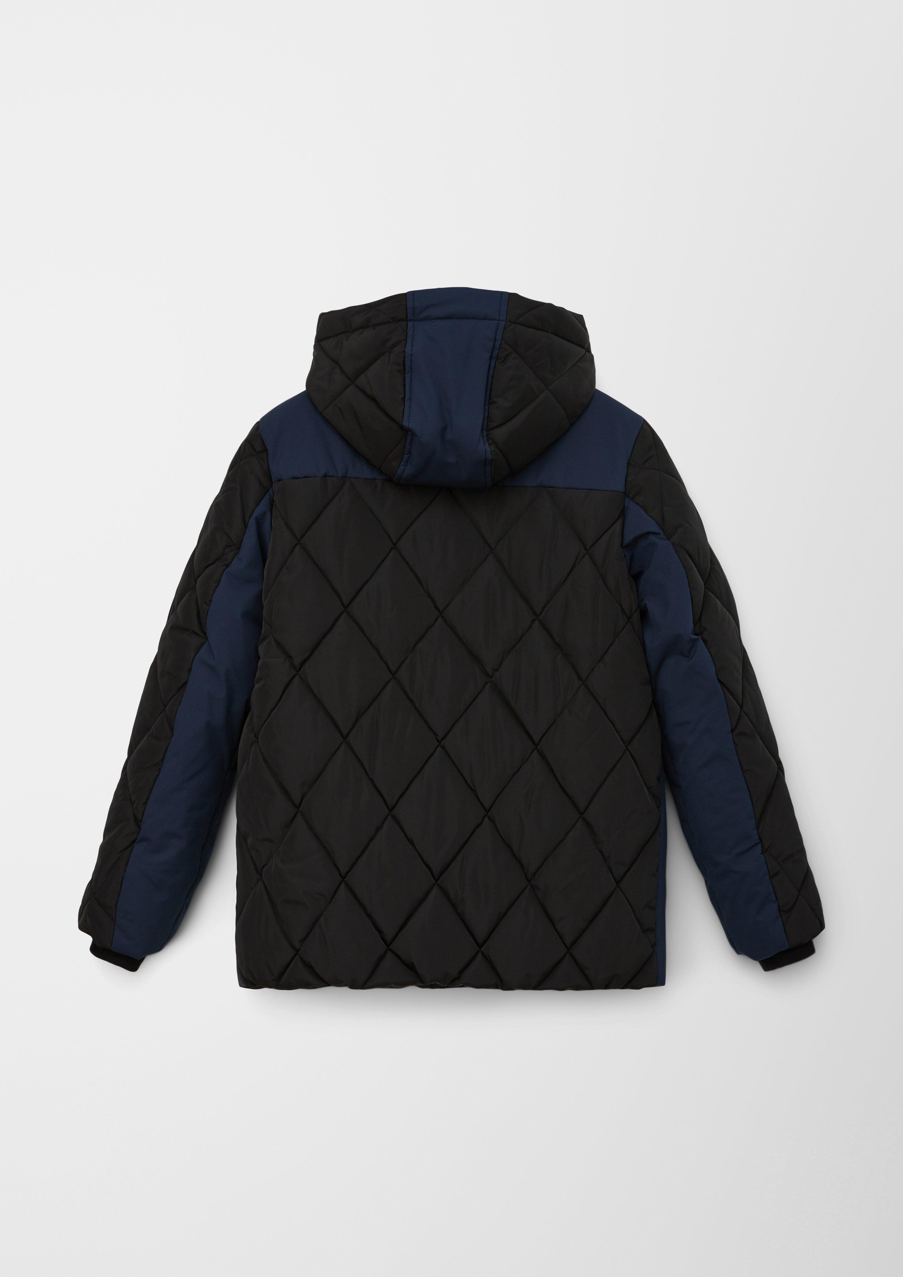 Gesteppte Jacke mit Fleece-Futter  2116540-9999