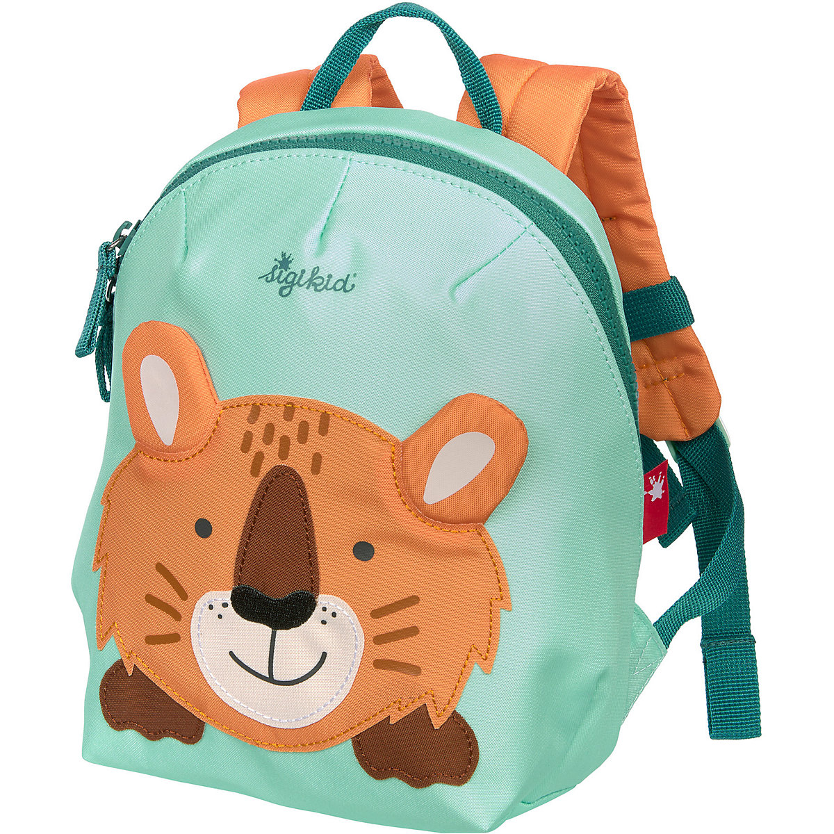 Mini-Kinderrucksack Tiger hellblau